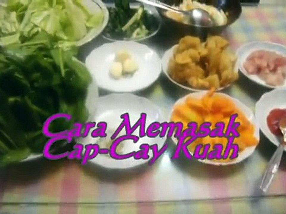 Cap-cay Kuah Enak(Menu masak juga Resep)