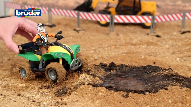 Quad mit Fahrer 63000 BRUDER Spielwaren-K4T35E4v5zk