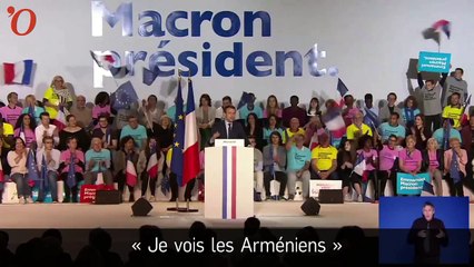 Macron 2017 copie un discours de Hollande 2012