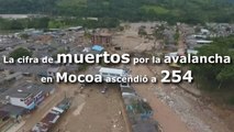 La cifra de muertos por la avalancha en Mocoa ascendió a 254