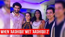 Aashiqui Star Anu Agarwal, Deepak Tijori Reunite With Shraddha Kapoor And Aditya Roy Kapur