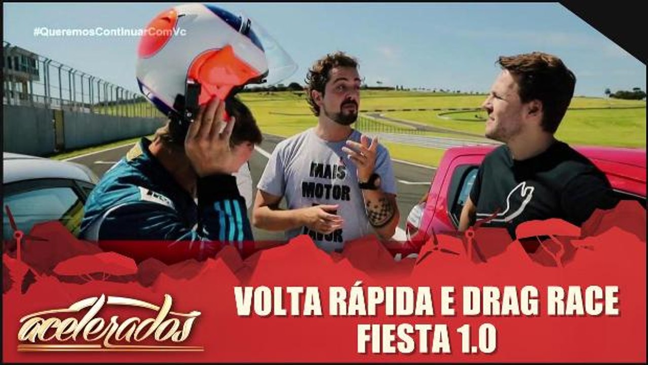 Volta Rápida e Drag Race - Fiesta 1.0