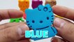 Learn Colors Play Doh Hello Kitty Molds Fun & Creative for Kids �asd