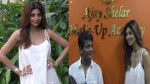 HOT Shilpa Shetty Inaugurates 'Ajay Shelar Make Up Academy'