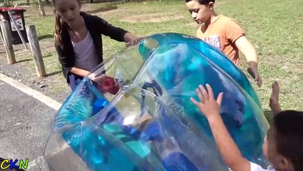 X-Shot GIANT Bubble Ball Kids Park Playtime Fun Run & asd