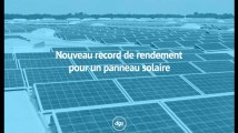 Nouveau record mondial de rendement pour un panneau solaire au Japon
