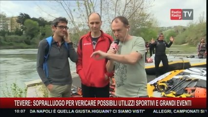 Un Giorno Speciale - Tevere: sopralluogo per verificare possibili utilizzi sportivi (parte 1) - 03 aprile 2017