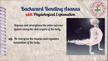 Backward Bending Asana with Physiological Explanation