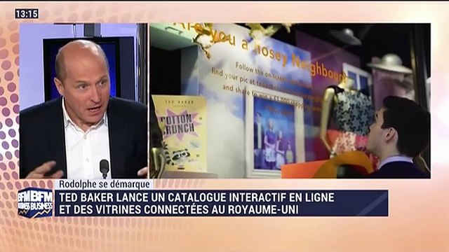 Rodolphe se démarque: Ted Baker lance un catalogue interactif en ligne et des vitrines connectées au Royaume-Uni - 01/04