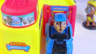 Paw Patrol Parking Lot Headquarters Robocar Pol