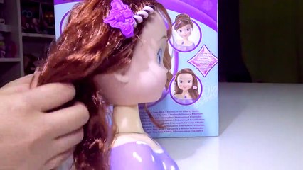Disney Princess Sofia the First - Sofia Styling Head - Kids' Toys-RfHjuh0u6Io