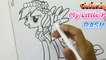 My little Pony RAINBOW DA oloring Pages