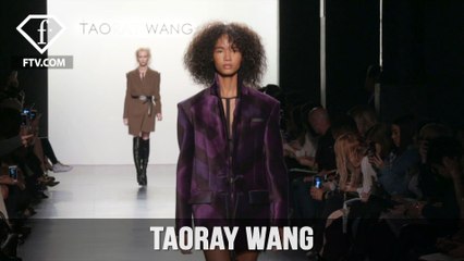 New York Fashion Week Fall/WItner 2017-18 - Taoray Wang Trends | FTV.com