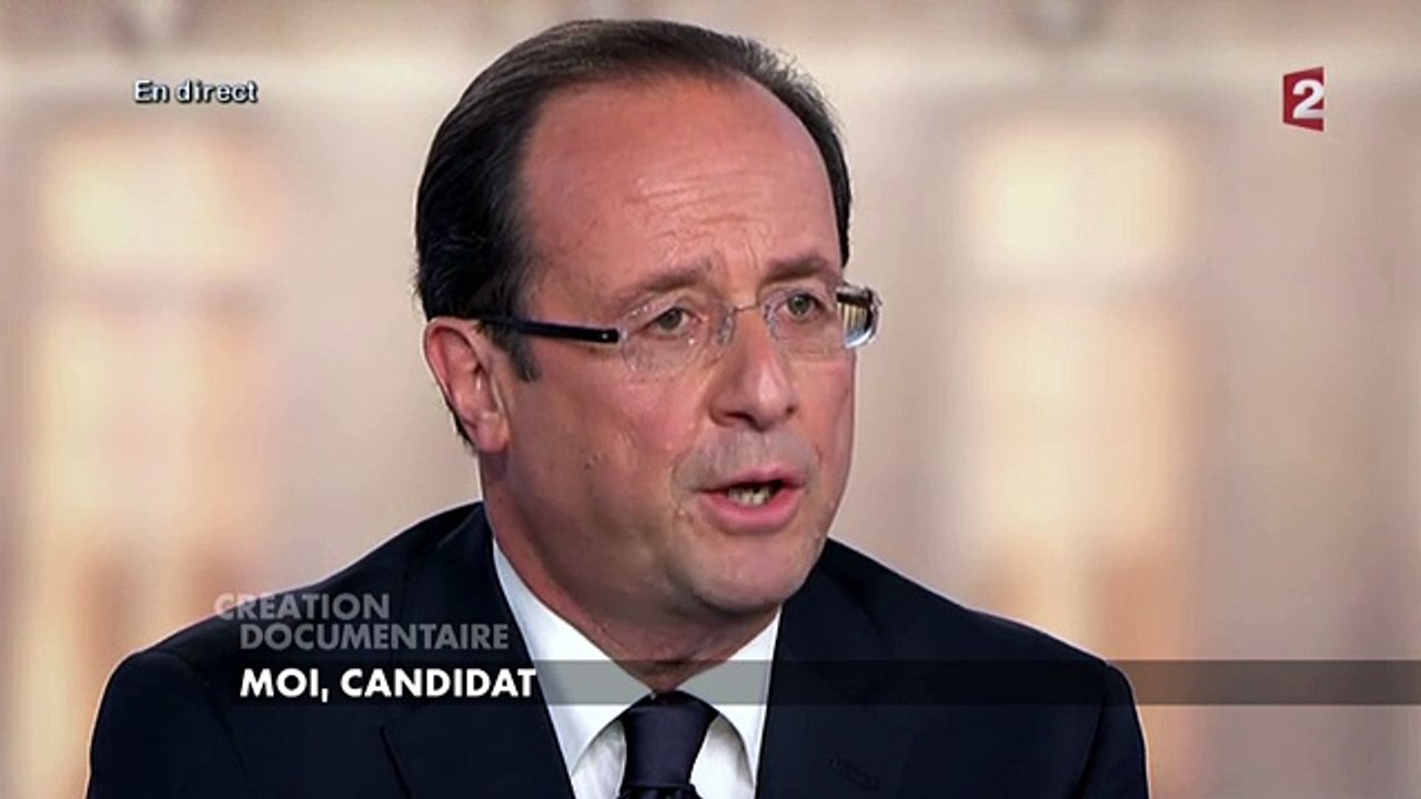 Hollande commente sa formule "Moi, Président" (teaser du documentaire MOI, CANDIDAT)
