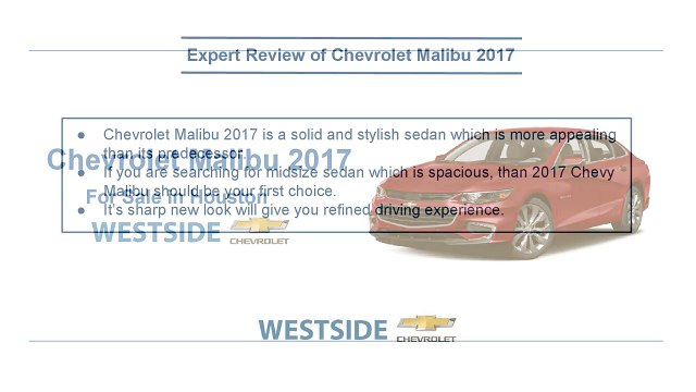 2017 Chevrolet Malibu for Sale in Houston