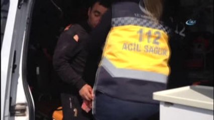 Takla Atan Otomobilden Yaralı Kurtuldu