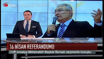 Deniz Baykal Bursa'da (Haber 01 04 2017)