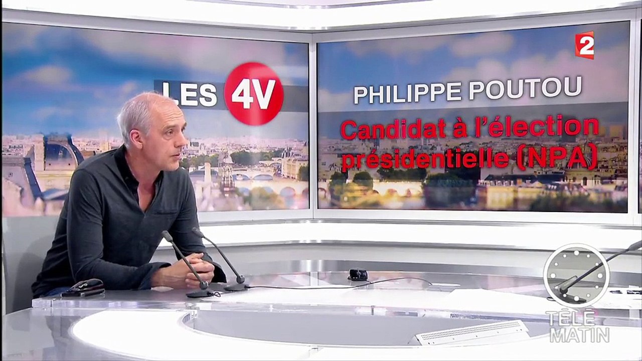 Les 4 Vérités : "La solution viendra d'une mobilisation du peuple, pas d'un politicien sauveur", estime Philippe Poutou