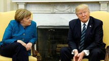 Trump, Merkel'in Elini Neden Sıkmadığını Açıkladı: Duymadım