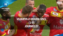 J27 - US Quevilly-Rouen - USCL (1-0), le résumé