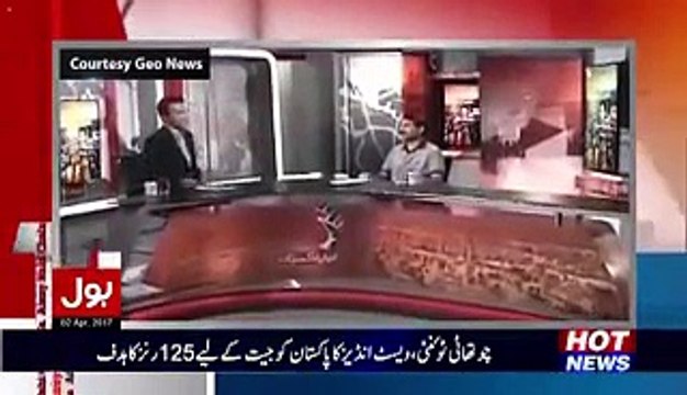 Amir Liaquat Bashing Talat Hussain For Criticizing Imran Khan & Army Chief’s Meeting