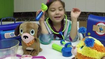 NEW DISNEY JUNIOR DOC  SQUIBBLES and STUFFY VET PET BAG PLAY
