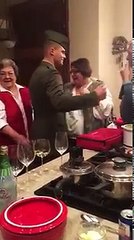 Marine Christmas Eve Surprise Homecoming