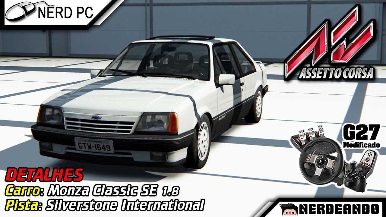 Assetto Corsa - Correndo de Monza Classic SE em Silverstone com G27 Modificado