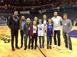 Nos licenciés rencontrent Nicolas Batum pour Le Défit