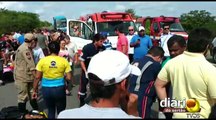 Grave acidente envolvendo Van deixa dezenas de feridos na BR 230 na região de Sousa