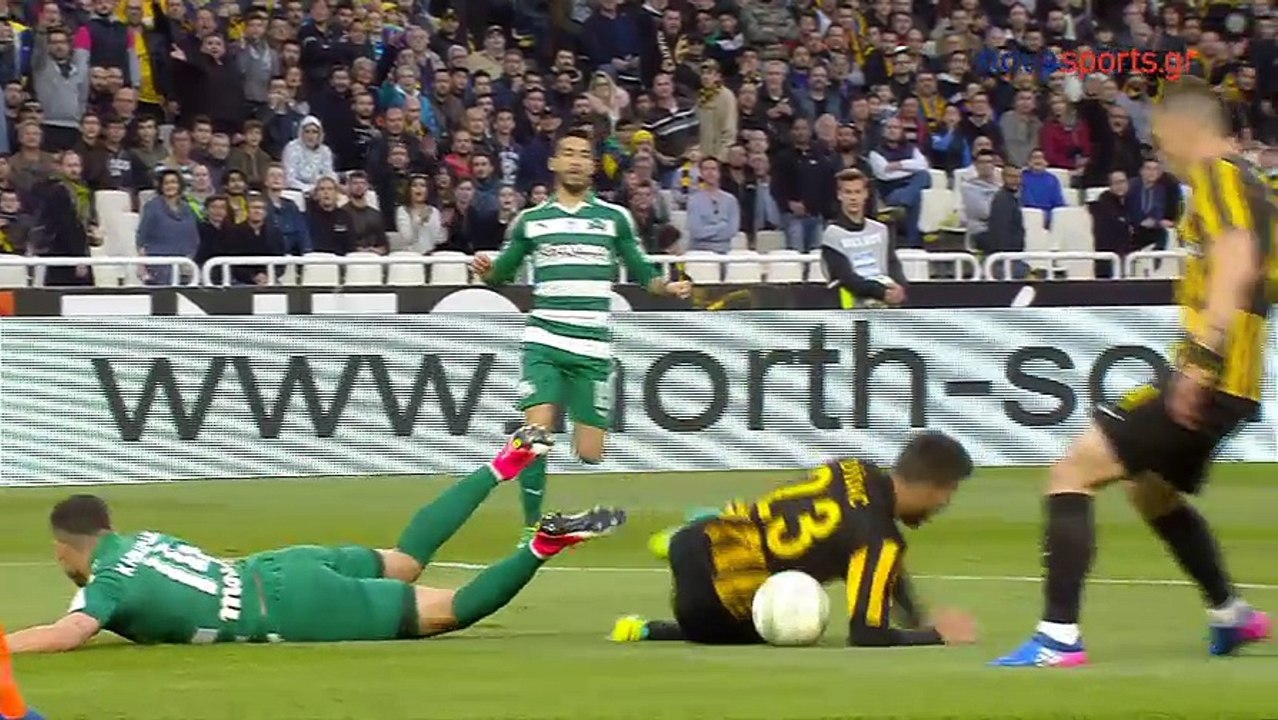 ΑΕΚ - Παναθηναϊκός 2-3 HighLights 26η Αγωνιστική