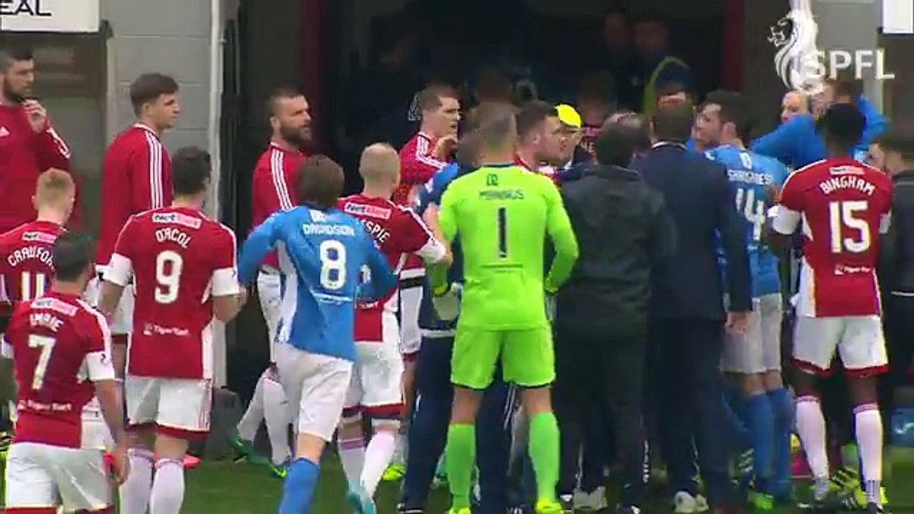 Hamilton 1:0 St. Johnstone (Scottish Premier League 1 April 2017)