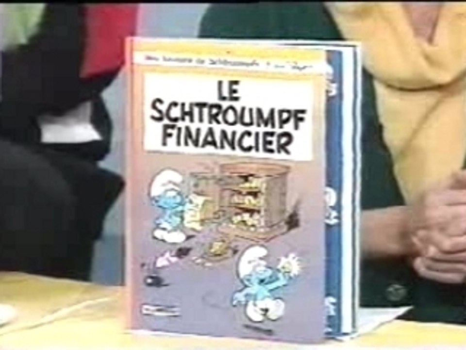 Dorothée schtroumpfant un hommage à Peyo