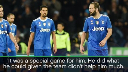 Napoli return 'special' for Higuain - Allegri