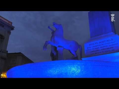 Roma - Giornata Mondiale della Consapevolezza dell'Autismo (01.04.17)