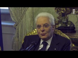 Roma - Mattarella incontra il CDA del Tavolo editori Radio (30.03.17)