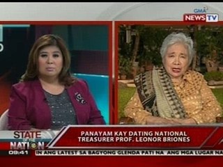 SONA: Panayam kay dating National treasurer Prof. Leonor Briones kaugnay ng DAP