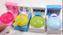 Ice Cream Colors Milk Stick DIY Learn Colors Slime Clay Combine Japanese Toilet
