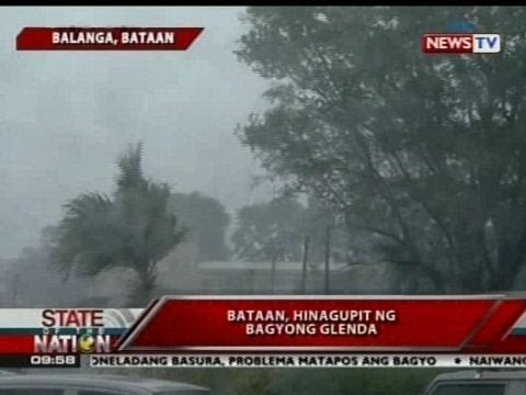 SONA: Mahigit walong libong residente sa Bataan, apektado ng Bagyong Glenda sa Zambales