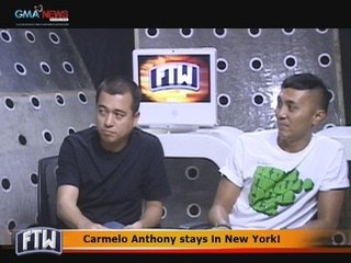 FTW: Carmelo Anthony stays in New York!