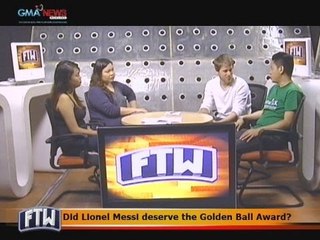 FTW: Did Lionel Messi deserve the Golden Ball Award?