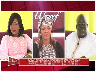 REPLAY - WAREEF avec Eva Tra -THEME : ENFANTS NES AVEC MALFORMATION ET HANDICAP - 03 Avril 2017