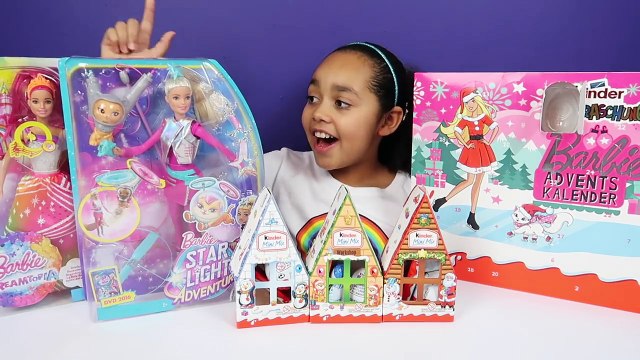 Barbie Christmas Advent Calendar - Barbie Toys - Kinder Surprise Eggs - Toys For Kids _ Toys AndMe-ruRwS8DDtXU