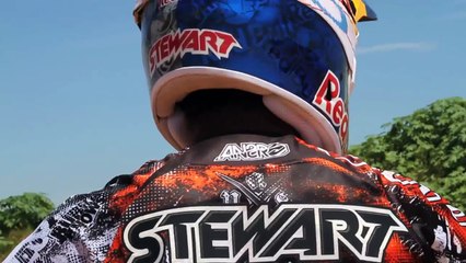 Suzuki Ride James Stewart riding his new Suzuki 2012