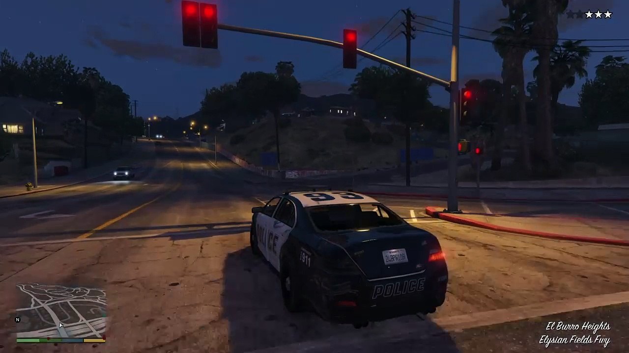 GTA V story mode Explosion