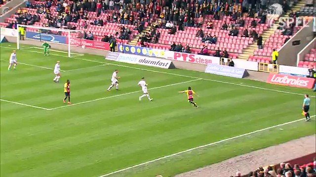 Partick Thistle 2:1 Ross County (Scottish Premier League 1 April 2017)