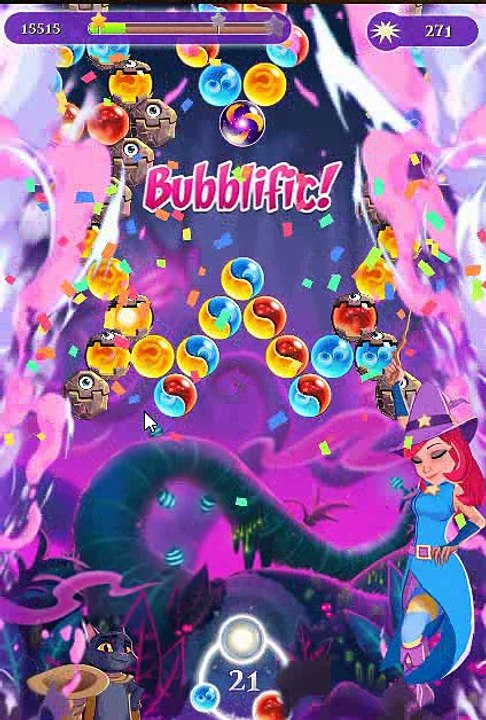 Bubble Witch Saga 3 - LEVEL 290