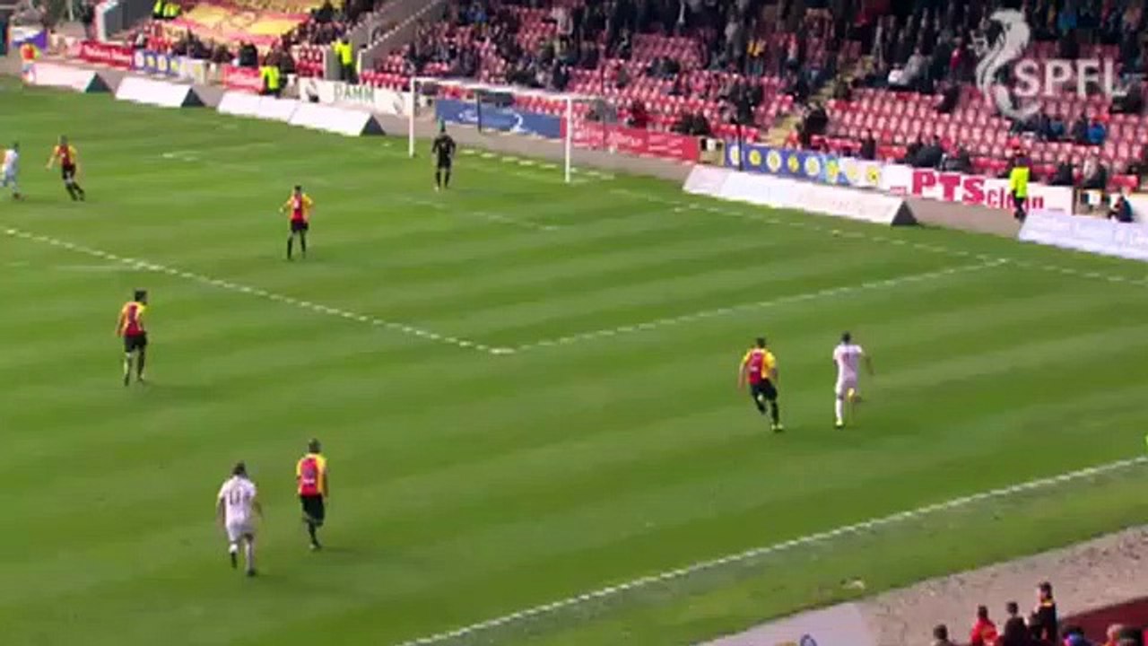 Partick Thistle 0:1 Ross County (Scottish Premier League 1 April 2017)