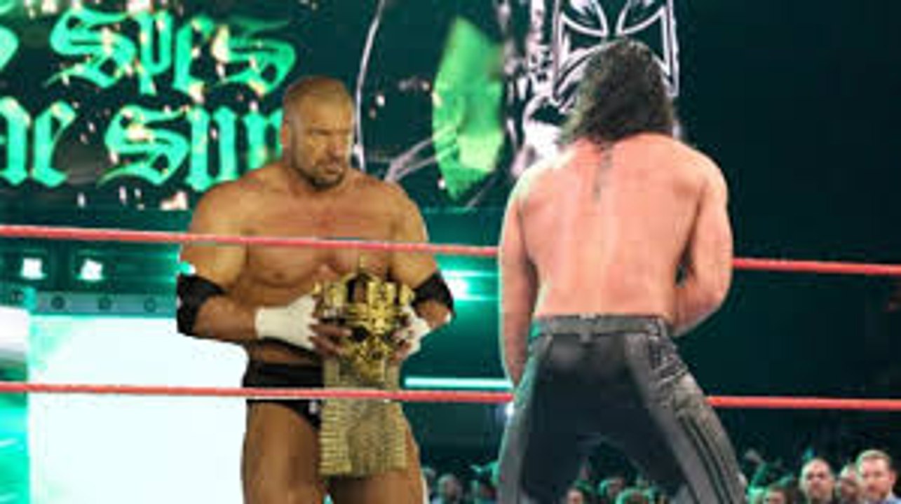 Seth Rollins vs Triple H Full Match HD - WWE Wrestlemania 33 Non-Sanctioned Match 2017