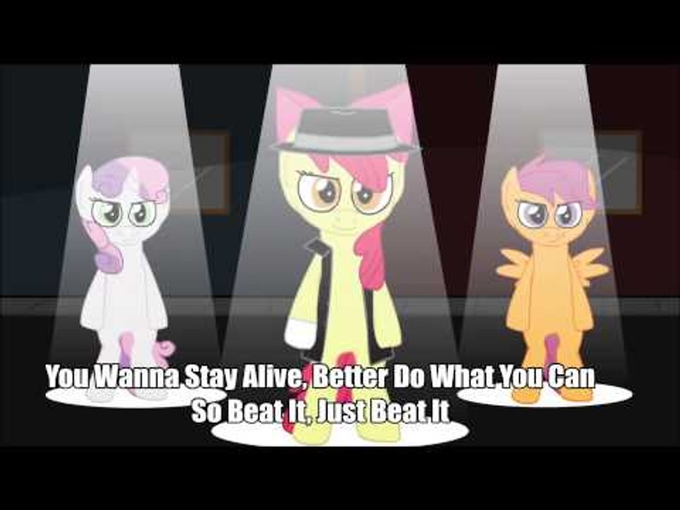 [Lyrics] Beat it (Mlp Cover)